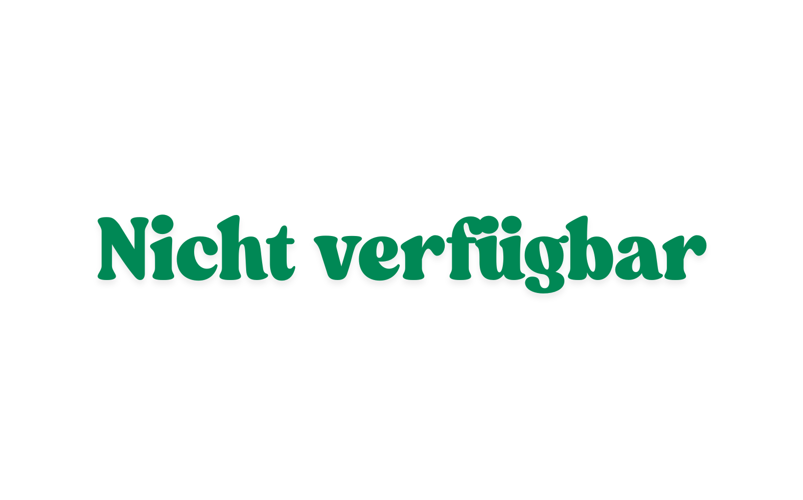 Nicht verfügbar